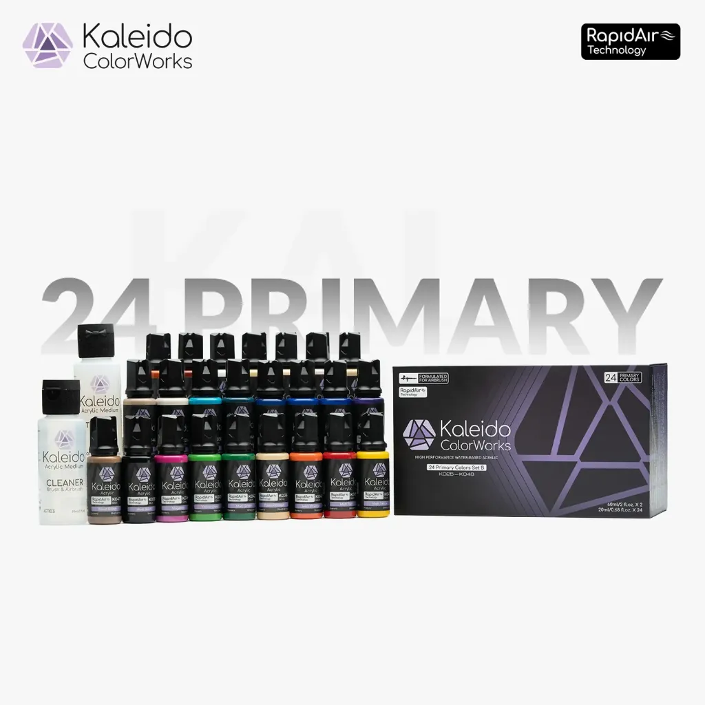 Kaleido 24 Primary Colors Set B