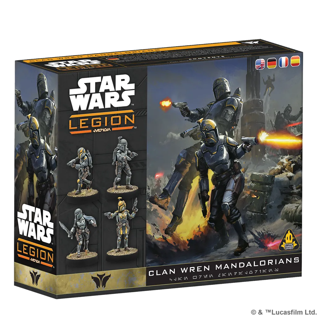 [SWQ56] Star Wars Legion: Clan Wren Mandalorians