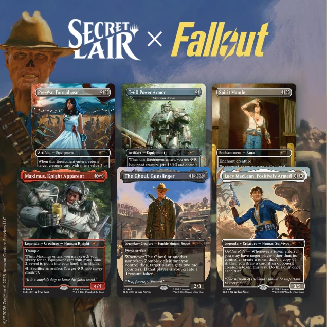MTG  Secret Lair x Fallout: Beyond Vault 33