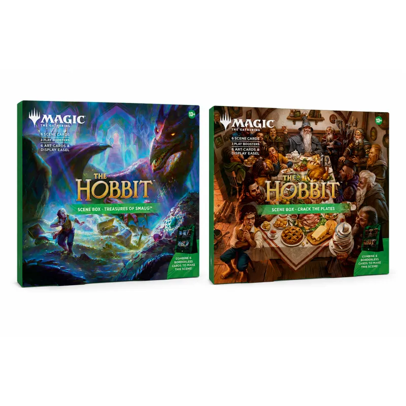 [MagictheGathering-D56670000] (Preventa) Magic The Gathering The Hobbit Pack De Escenas Crack the Plates + Treasures of Smaug