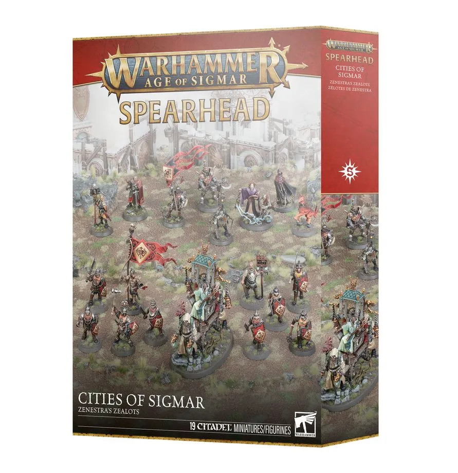 [70-863] Punta de lanza: Cities of Sigmar – FERVIENTES DE ZENESTRA