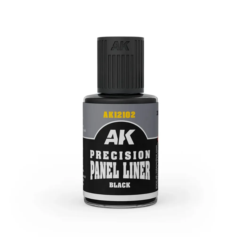 AK12102 Precision Paneliner Black 30ml