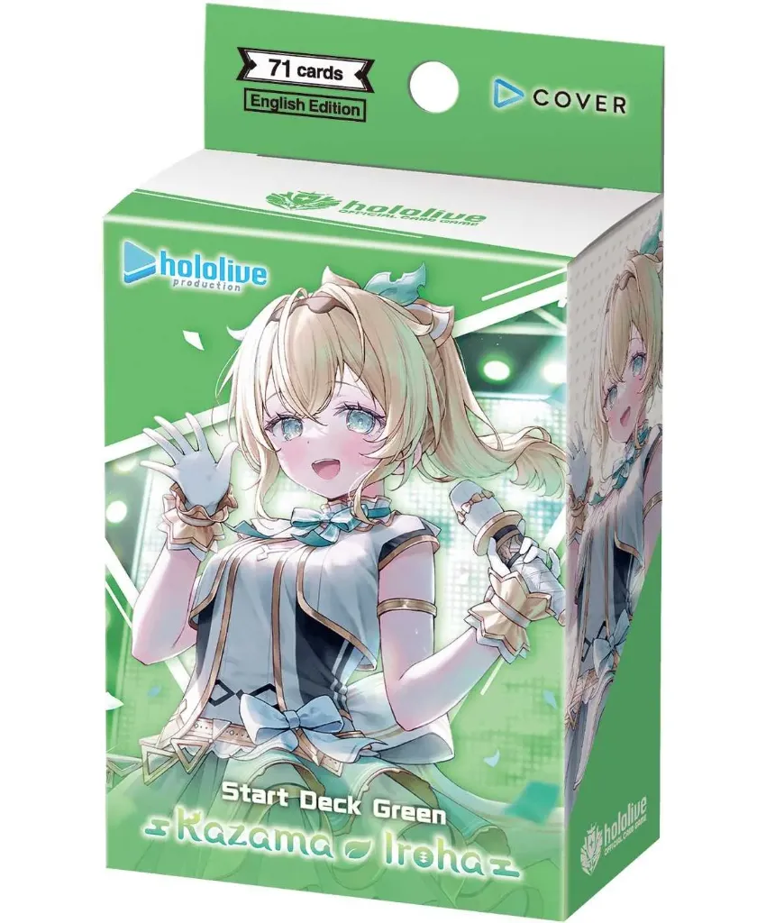 [25000142490] hololive OFFICIAL CARD GAME Start Deck Green Kazama Iroha