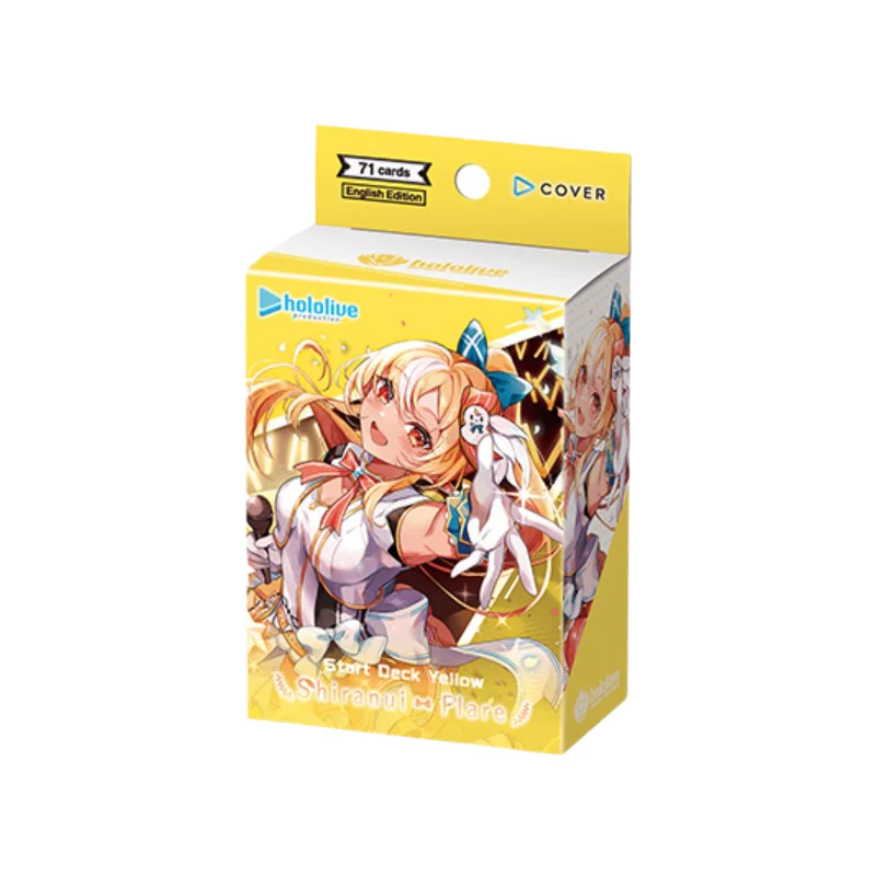 hololive OFFICIAL CARD GAME Start Deck Yellow Shiranui Flare