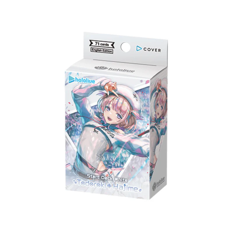 [25000142466] hololive OFFICIAL CARD GAME Start Deck White Todoroki Hajime