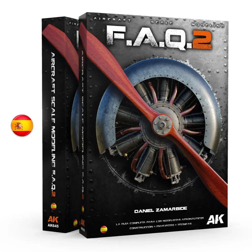 [AK645] F.A.Q. 2 Aircraft Scale Modeling por Daniel Zamarbide (Esp)