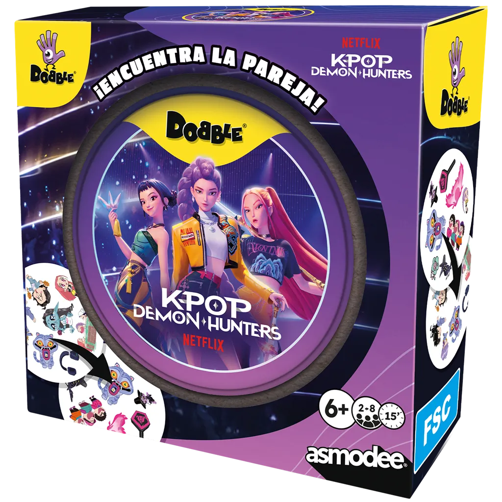 [DOBKDH07ES] (PREVENTA) Dobble K-Pop Demon Hunters