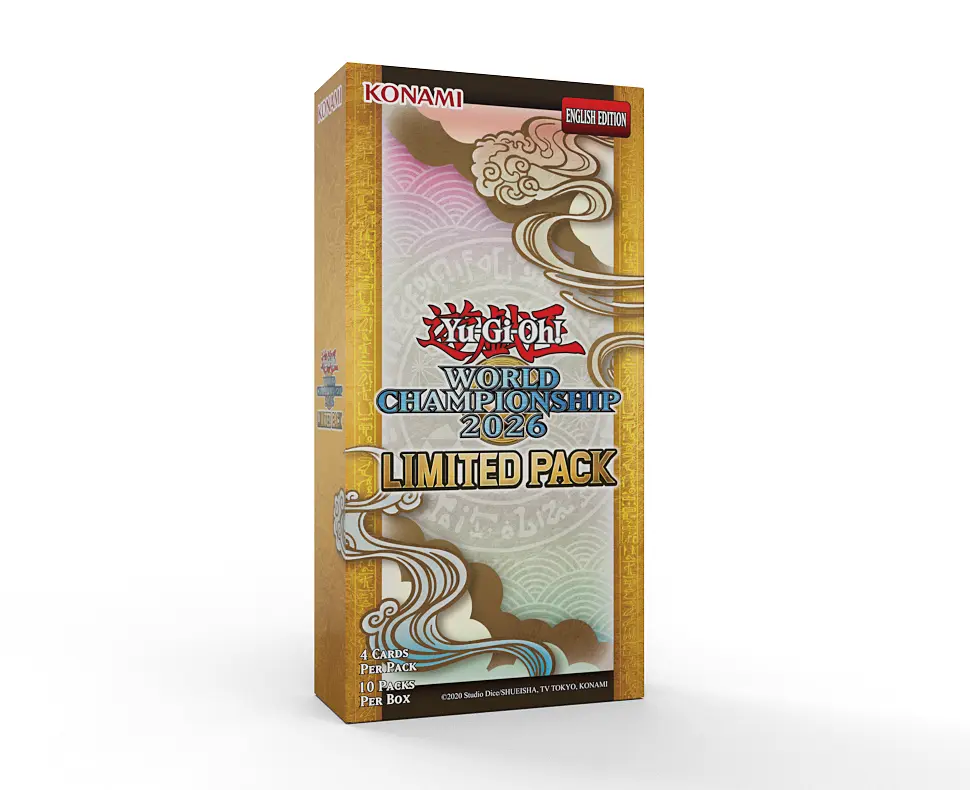 [YG26WCLPEND] Yu-Gi-Oh! Limited Pack World Championship 2026 Display- Inglés