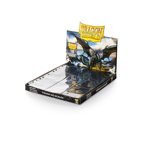 [AT-10301] Dragon Shield 18-Pocket Pages Display (50 Pages)