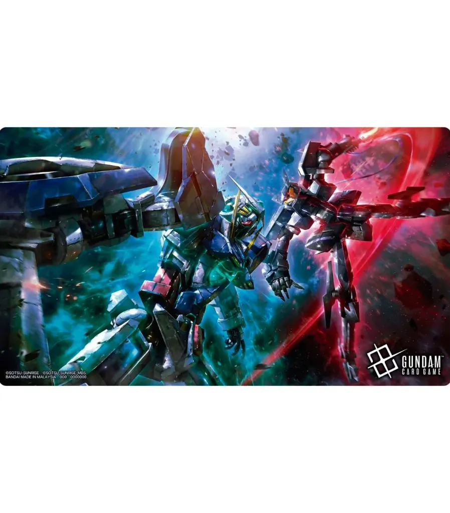 Gundam Playmat and Card Set Mobile Suit 00