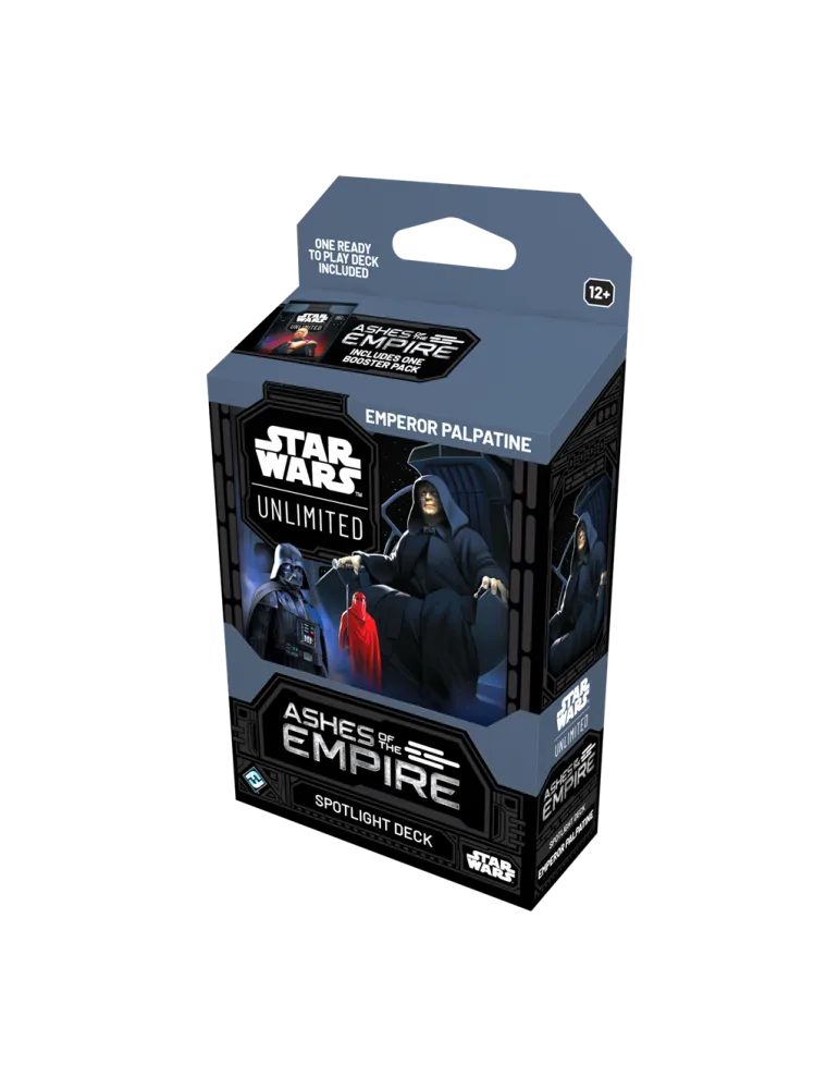 (Preventa) Starwars Unlimited: Ashes of the Empire Spotlight Deck (Emperor Palpatine) (Español)