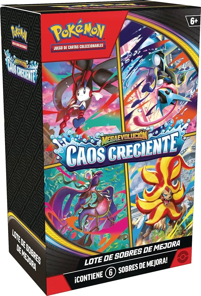 [PC10403] Pokemon TCG: Mega Evolution Caos Creciente - Booster Bundle [ESPAÑOL]