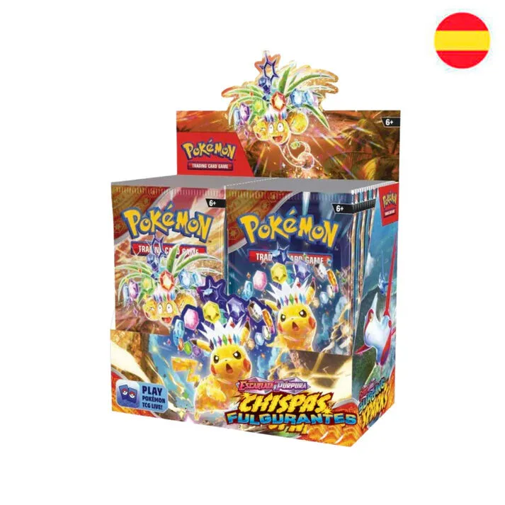 Pokemon: Caja De Sobres Chispas Fulgurantes (Esp)