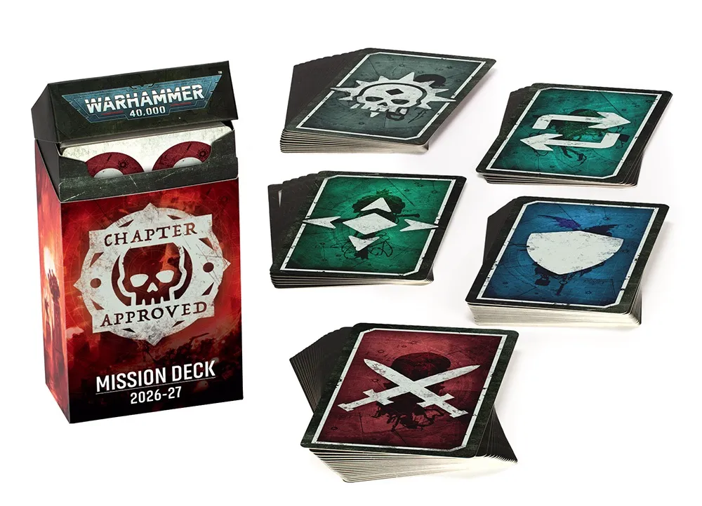 [40-65] (PREVENTA) Warhammer 40,000: Mazo de misiones Aprobado por el Capítulo 2026-27 (Español)
