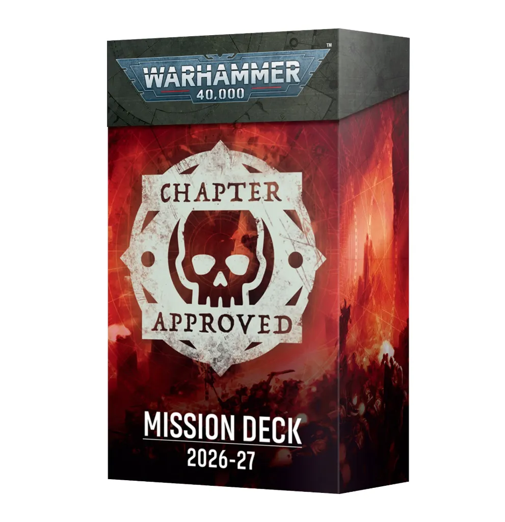 Warhammer 40,000: Mazo de misiones Aprobado por el Capítulo 2026-27 (Inglés)