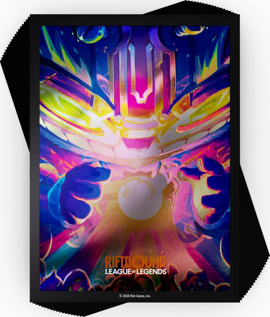 [RB-05AS02-EN] Riftbound: League of Legends TCG  Radiance Art Sleeves ZIGGS