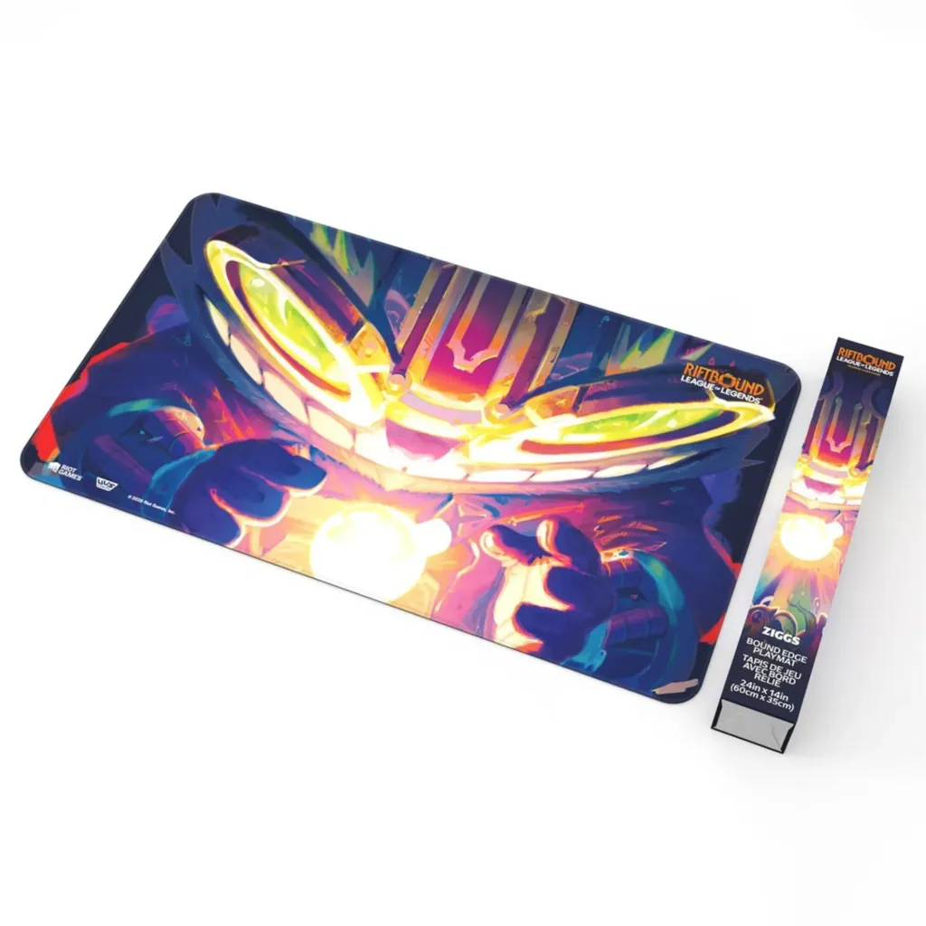 [RB05PMQ2EN] Riftbound: League of Legends TCG  Radiance Playmat ZIGGS