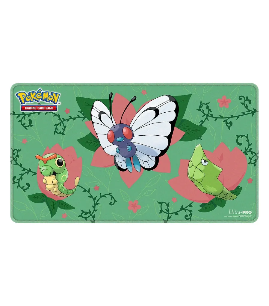 UP  Playmat Caterpie Evolutions Stitched Pokémon