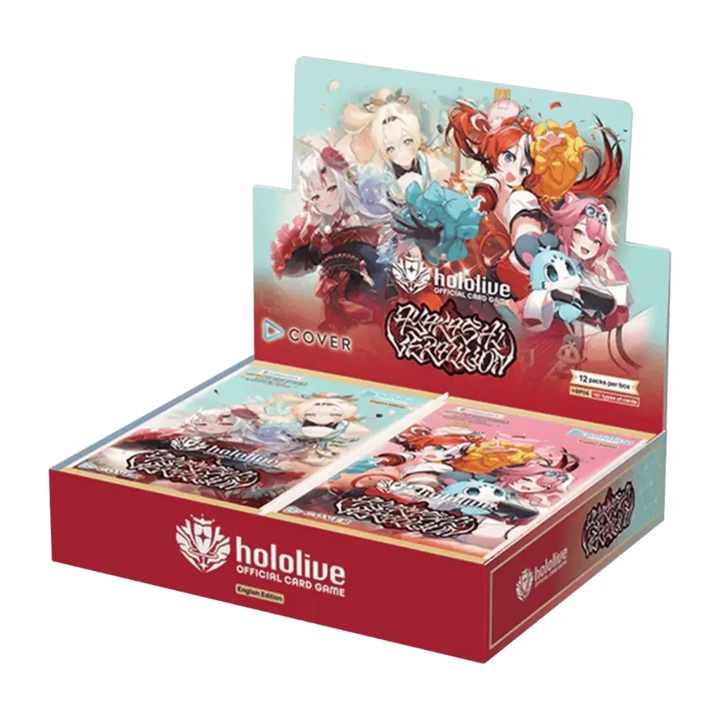 Hololive OFFICIAL CARD GAME Ayakashi Vermilion Booster Box (ENG)