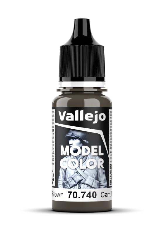 Vallejo 70.740 Camuflaje Marrón Medio 18 ml