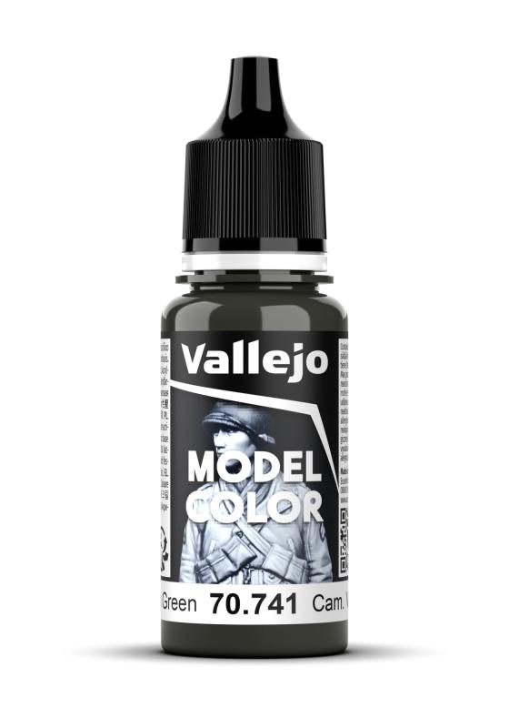 Vallejo 70.741 Camuflaje Verde Negro 18 ml.