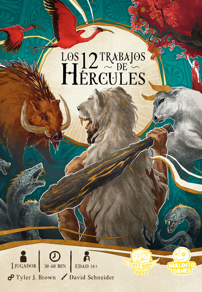 [LOS-12-TRABAJOS-DE-HERCULES-JUEGO] (PREVENTA) Los 12 trabajos de Hércules