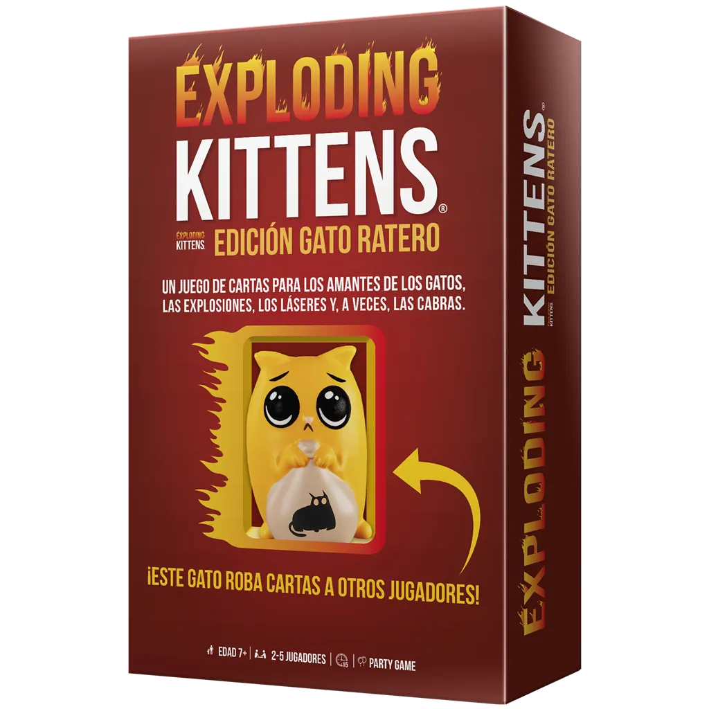 Exploding Kittens Ed. Gato Ratero