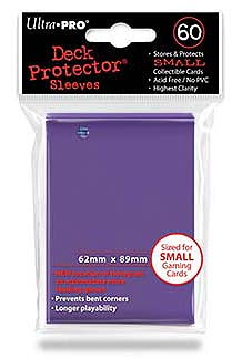 UP - Small Sleeves - Purple (60 Sleeves)