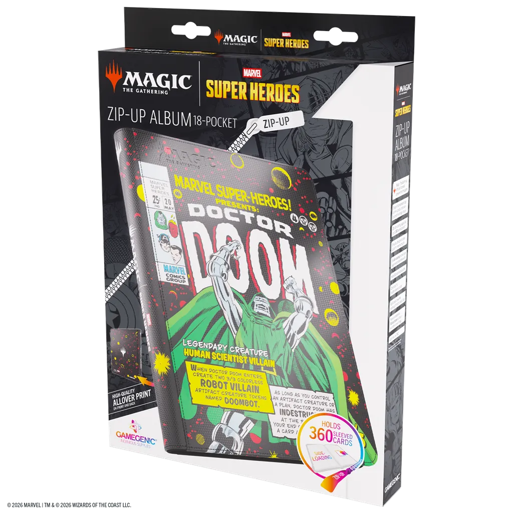 [GGS31078ML] MTG Marvel SH ZipUp 18 Doctor Doom