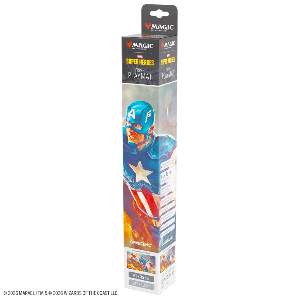 [GGS40240ML] MTG Marvel SH Playmat Captain America