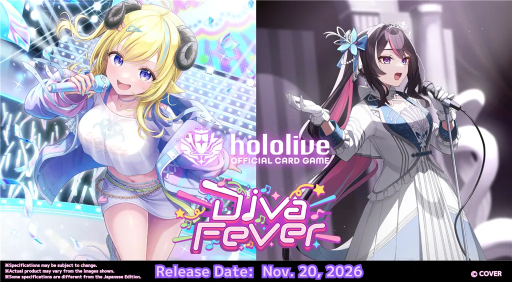 (Preventa) Hololive OFFICIAL CARD GAME Diva Fever Booster  Booster Box (ENG)