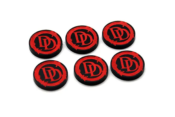 (Preventa) Set 6 tokens Daredevil Defender MCP