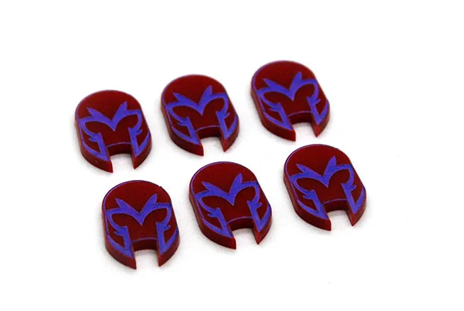 (Reserva) Set de 6 tokens Hermandad de Mutantes compatibles con Marvel Crisis Protocol