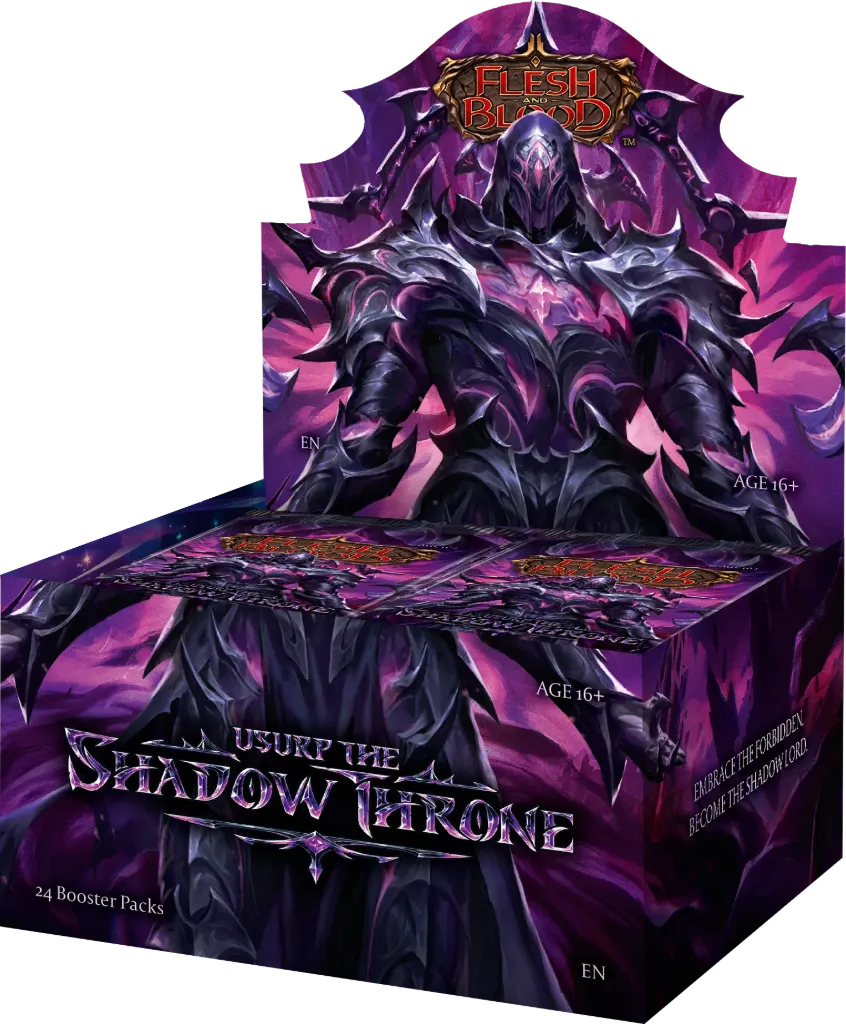 (Preventa) Flesh & Blood TCG Usurp the Shadow Throne Booster Box  ING