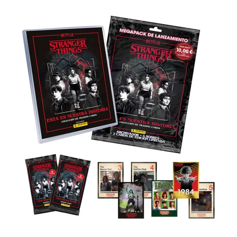 Stranger Things Trading Card Collection - Megapack Álbum
