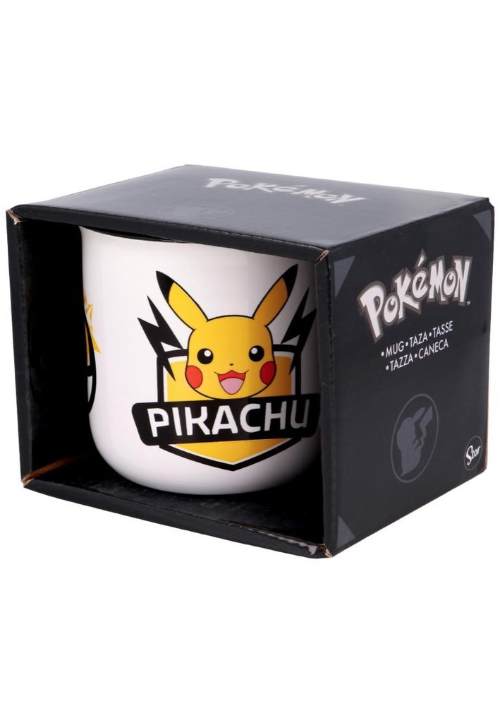 [00474] Taza Ceramica 400Ml + Caja Regalo Pikachu Young Adult
