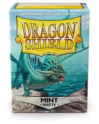 Dragon Shield Standard Sleeves Matte Mint (100 Sleeves)