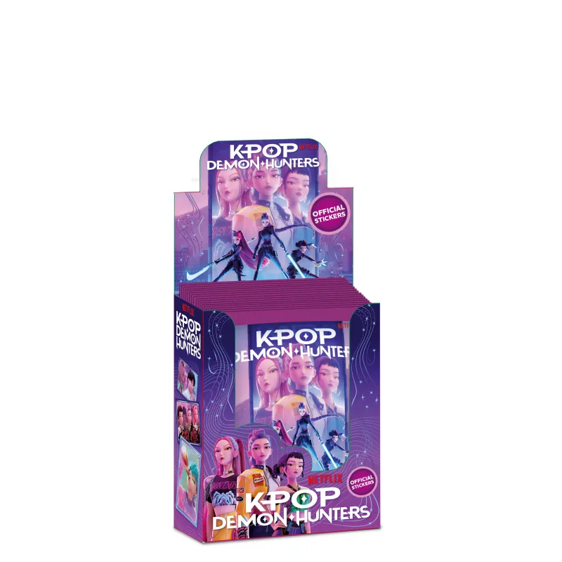 Collectible Stickers  K Pop Demon Hunter  Stickers Packs Box (40 Packs)