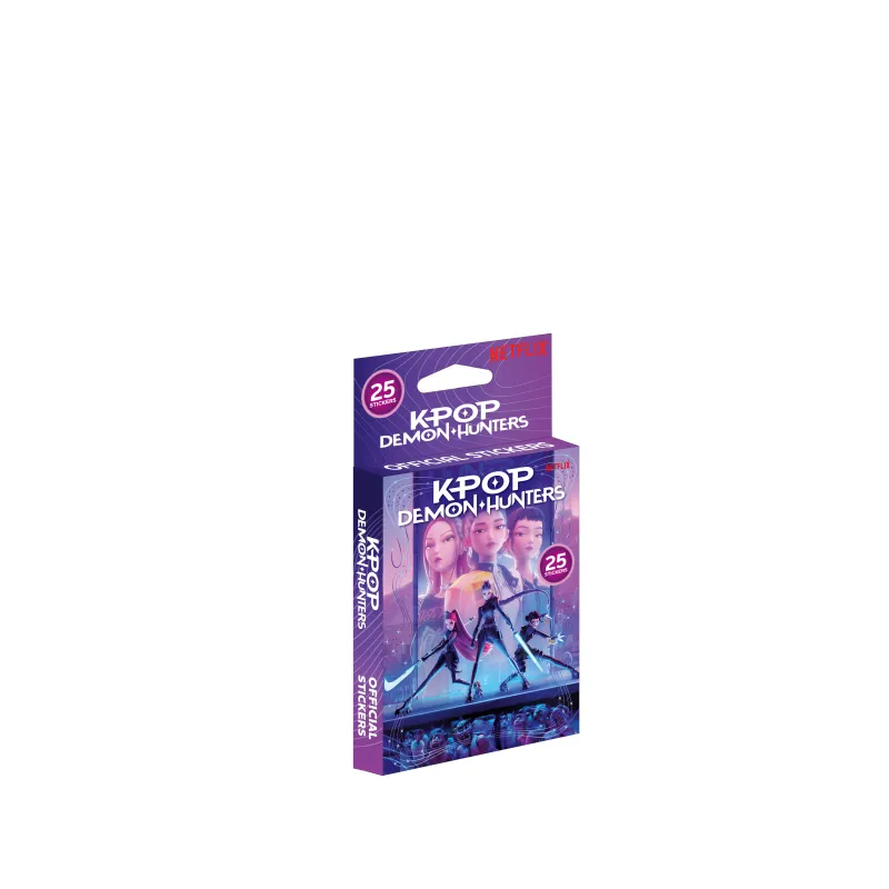 Collectible Stickers  K Pop Demon Hunter Multipack (5 Packs)
