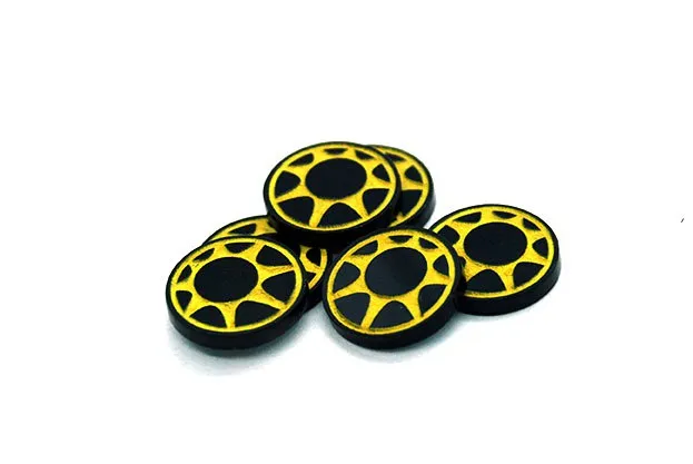Set de 6 tokens Midnight Sons compatible con Marvel Crisis Protocol