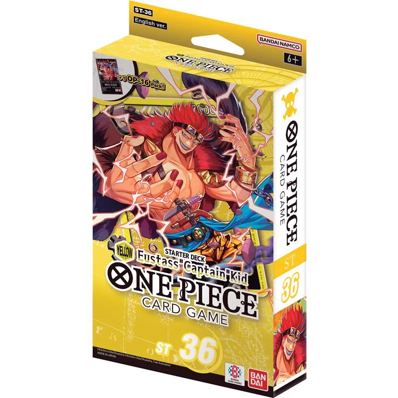[2855988] One Piece Card Game started deck ST36 Eustass Captain Kid