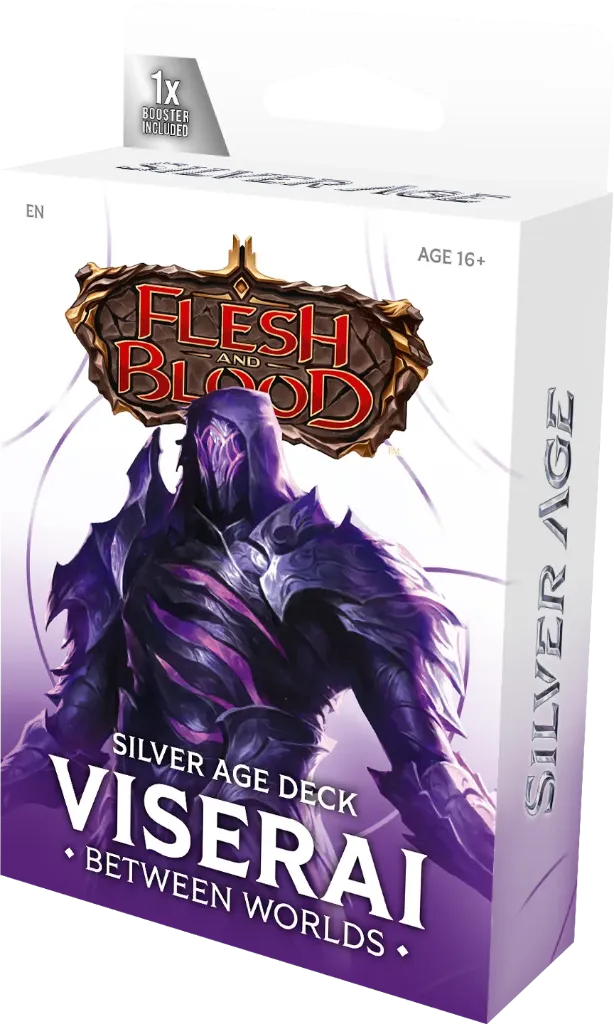 (Preventa) Flesh & Blood TCG  Silver Age: Usurp the Shadow Throne Viserai Deck