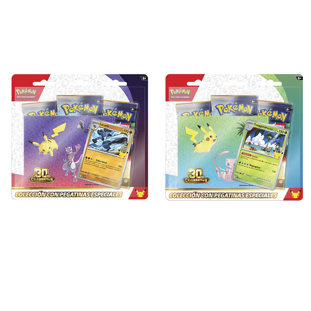 [PC10449] (Preventa) Pokémon TCG 30th Tech Sticker Collection  (ESP)