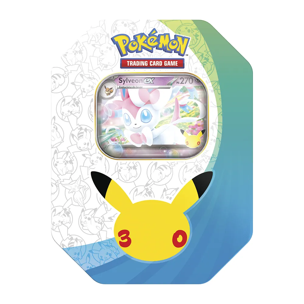 [PC10466] (Preventa) Pokémon TCG 30th EX Tin Sylveon (ESP)