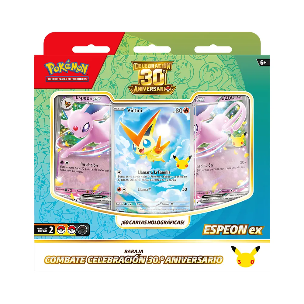 (Preventa) Pokémon TCG 30th Battle  Deck Espeon (ESP)