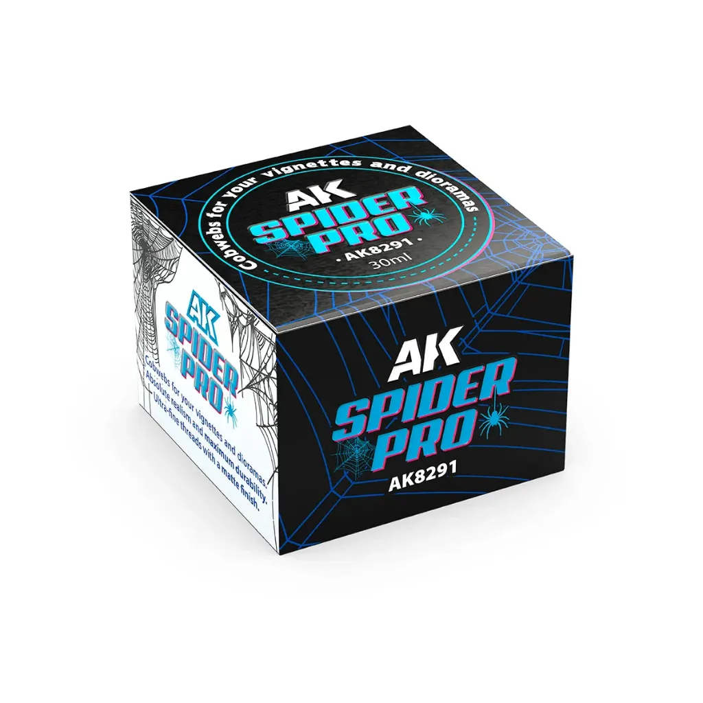 [AK8291] SPIDER PRO – Telarañas para tus viñetas y dioramas