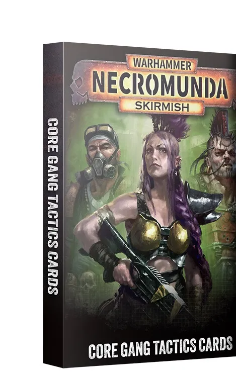 [301-19] (Preventa) Necromunda: tarjetas de Gang Tactics (Inglés)