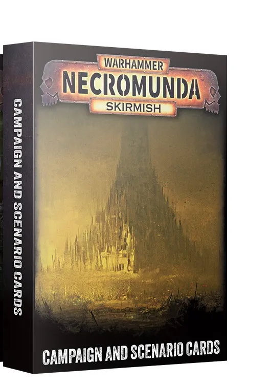 [301-83] (Preventa) Necromunda: tarjetas de Campaign and Scenario (Inglés)