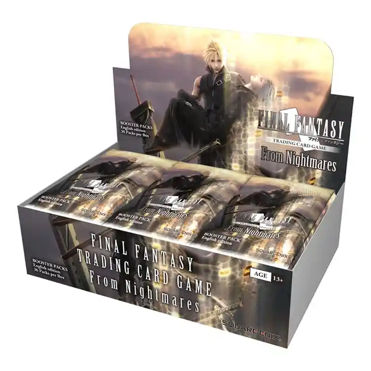 [TCGOPUS19] Final Fantasy Tcg Caja de Sobre From Nightmares (Esp)