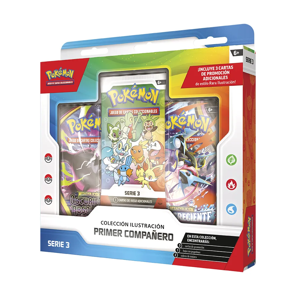 [PC10410] Pokémon: Colección Ilustración Primer Compañero de JCC (serie 3)